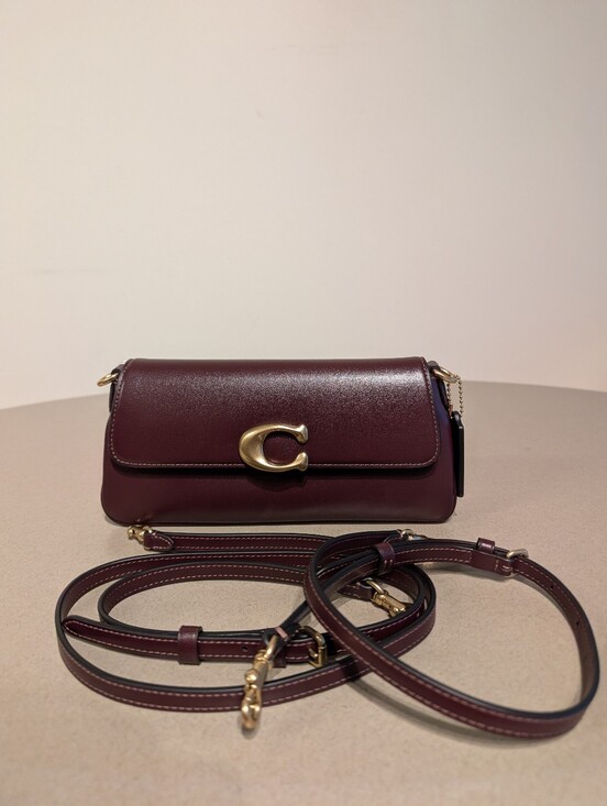 Coach Handbags - Coach Jet Shoulder Bag Black Currant